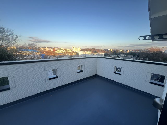 chalet　涼風テラスのバルコニー