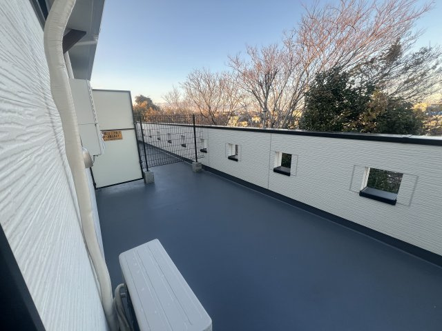 chalet　涼風テラスのバルコニー