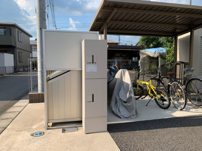 【その他共用部分】 | セジュールウィット・キャンベル | 宅配ＢＯＸ設置しました