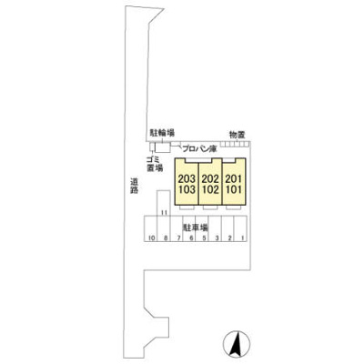 【区画図】 | セジュールウィット・キャンベル