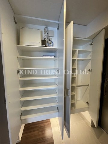 パークアクシス梅田の収納|たっぷりとした収納スペースです