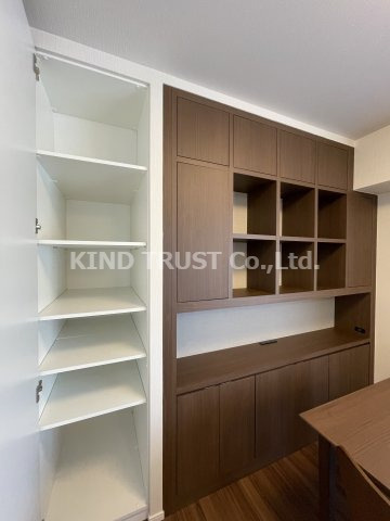 パークアクシス梅田の収納|収納があります