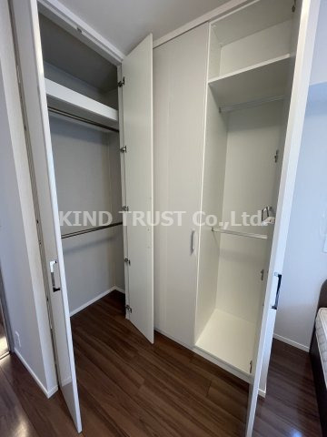 パークアクシス梅田の収納|大きなものも収納できそうです