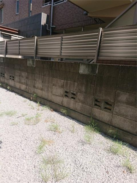 調布市布田４丁目のアパートの庭|別部屋参考