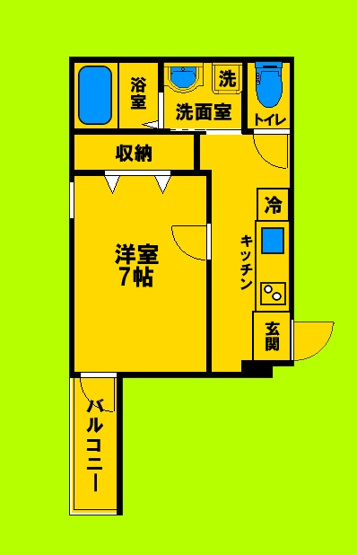 【間取り】 | フジパレス垂水町５番館 | ゆとりある室内空間と生活動線にこだわった間取りです♪