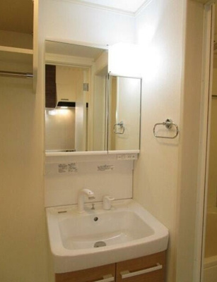 【独立洗面台】 | シャンブルⅡ | 嬉しい独立洗面台付き。