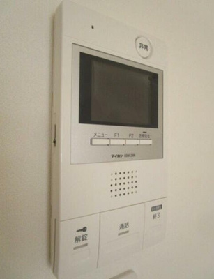 【セキュリティ】 | シャンブルⅡ | モニター付きオートロックで防犯面も安心です！