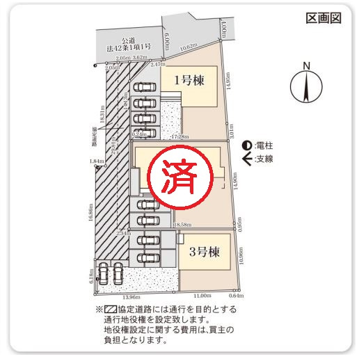 リーブルガーデン．S　寄居町桜沢　の区画図|現地区画図