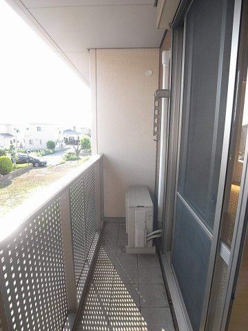 ツバサハイツ Aのバルコニー