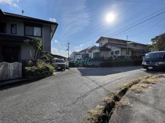 【前面道路含む現地写真】 | 草津市桜ケ丘５丁目