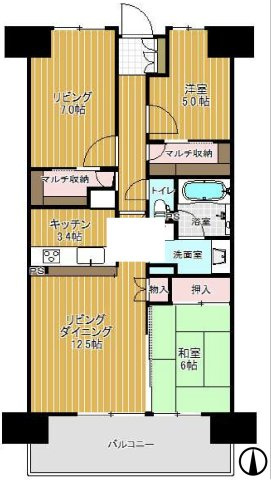 【間取り】 | シンフォニーレジデンス　中古マンション