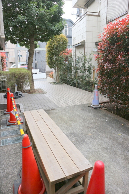 メゾンエクセリアＢ棟のエントランス