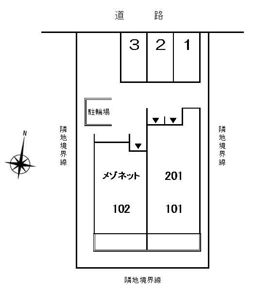 エトワールの区画図