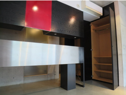 アルシェドゥ　南向き　カウンターキッチン　オートロック　浴室乾燥の収納