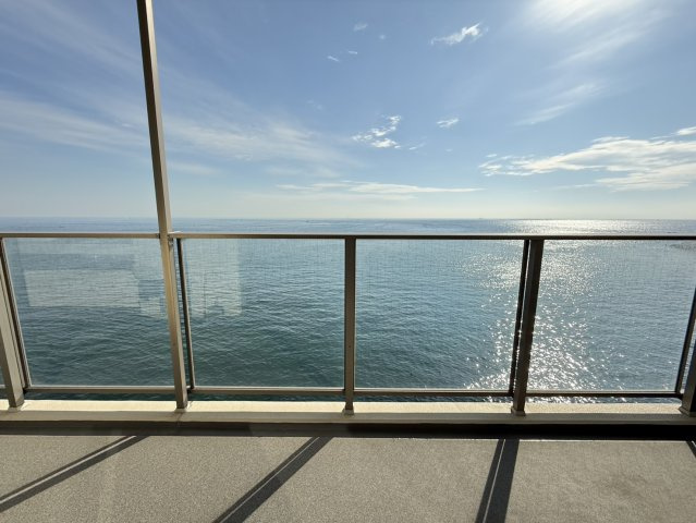 アルファステイツ塩屋駅前シーサイドテラスのバルコニー