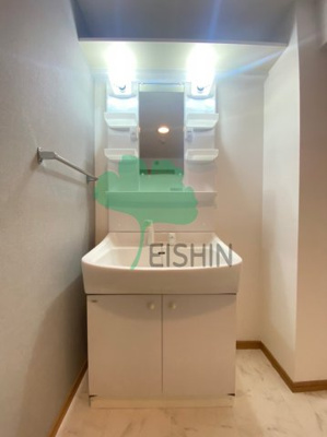 【洗面所】 | カーサ博多の森2 | シンプルで使いやすい洗面台です！