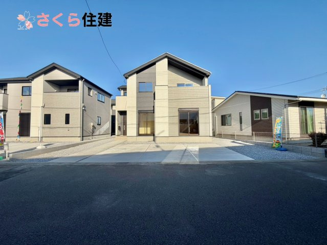 ～LIGARE～小山市城西2期　３号棟の駐車場|３号棟　　カースペース3台可能です。