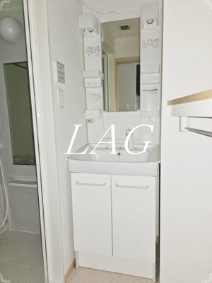 【洗面所】 | Ｆ・Ｐクレストクワットロ | 独立洗面台です。（同仕様です。）