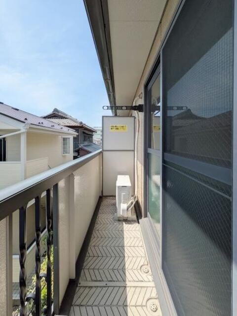アネックス弐番館のバルコニー