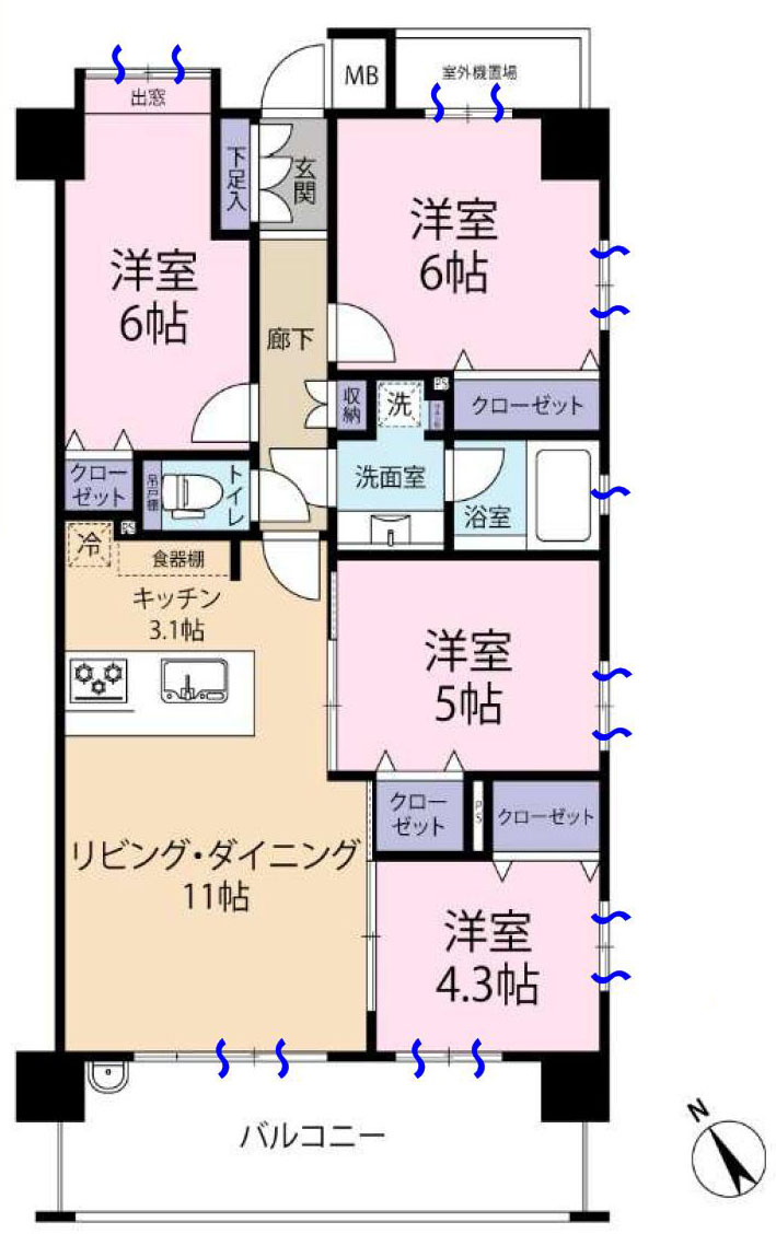 昭島市朝日町２丁目の中古マンション