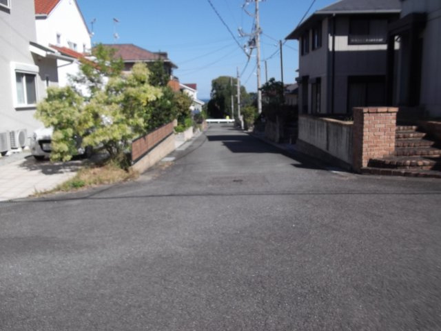 【前面道路含む現地写真】 | 淡路市尾崎　四季の丘分譲地