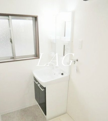 【洗面所】 | 弄月館 | 独立洗面台です。