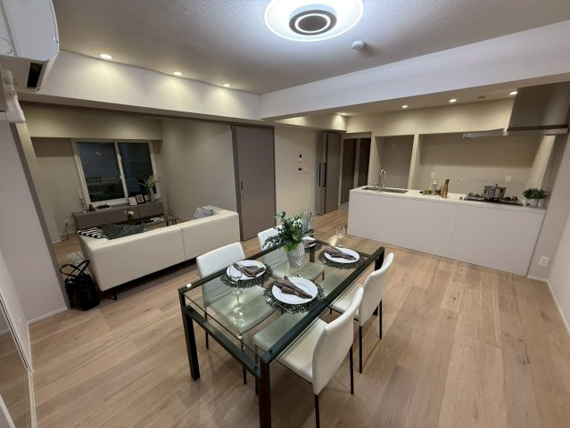 マンション広尾台の洗面所