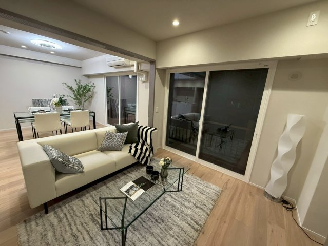 マンション広尾台の寝室