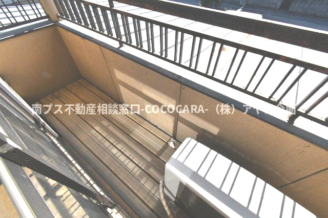 南アルプス市徳永の中古一戸建のバルコニー