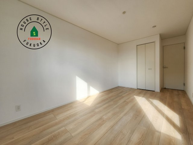 小郡市小郡第22-2棟（2号棟）の内観：施工例|主寝室です。