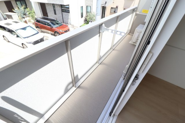 セレスティア小金井中町のバルコニー