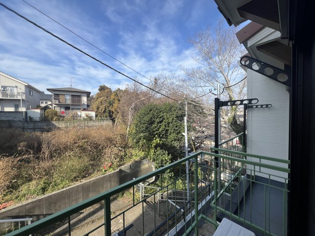 chalet　涼風テラスのバルコニー