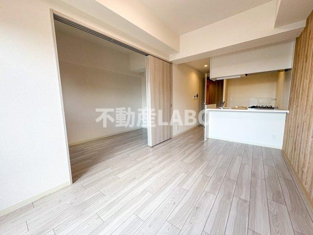 プレサンス大国町ラヴェニールの居間・リビング