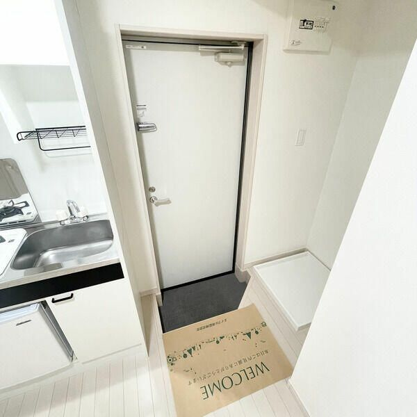 マーレ千住仲町の玄関