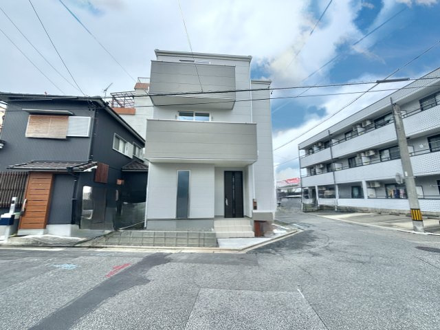 【仲介手数料無料／名古屋市港区】港区津金2丁目第1期の前面道路含む現地写真