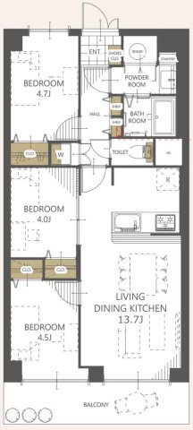 東村山市美住町２丁目の中古マンション