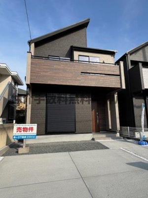 【外観】 | 神戸市須磨区東落合3丁目　新築戸建1号棟　仲介手数料無料！ | 外観です