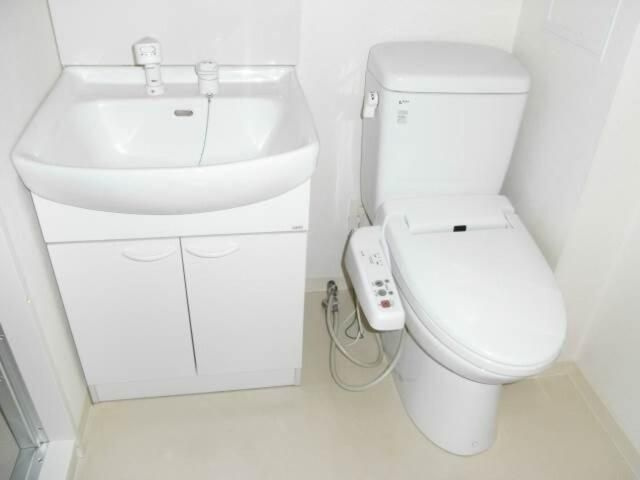 ヴェルト南千住の洗面所