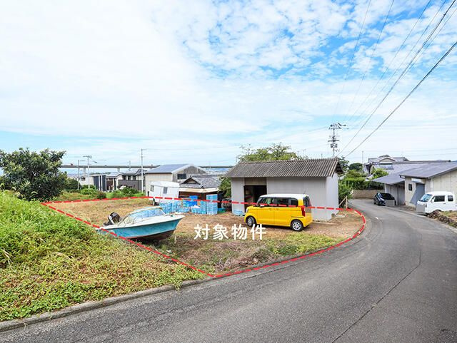 松山市和気町１丁目の売地の外観