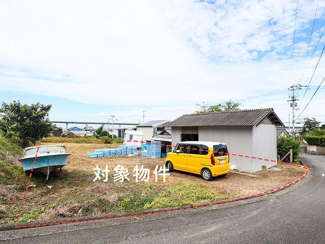 松山市和気町１丁目の売地の外観