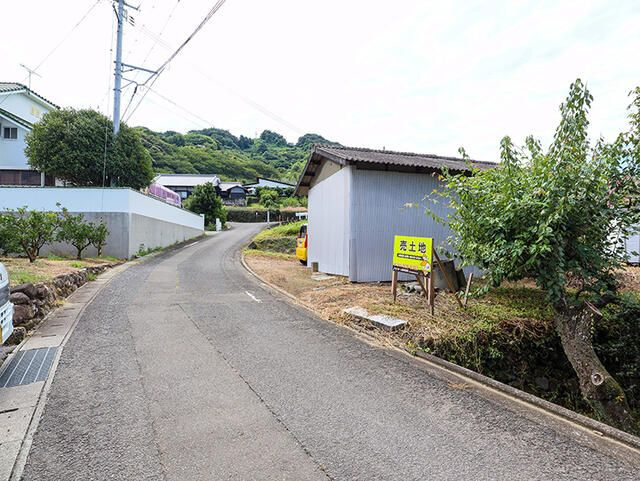 松山市和気町１丁目の売地の外観