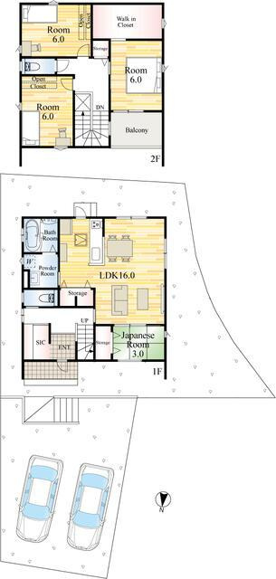ＯＮＥＨＯＵＳＥ　春日市小倉６丁目の間取り| 