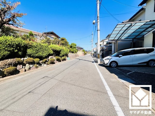 伏見区桃山南大島町の前面道路含む現地写真