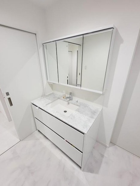 伏見区桃山南大島町の独立洗面台