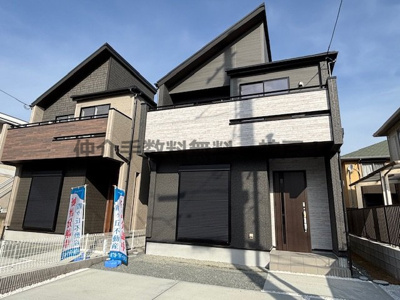 【外観】 | 神戸市須磨区東落合3丁目　新築戸建2号棟　仲介手数料無料！ | 建物外観を気になさる方へ、見た目の良い物件です