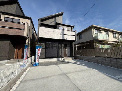 【外観】 | 神戸市須磨区東落合3丁目　新築戸建2号棟　仲介手数料無料！ | 物件の外観です