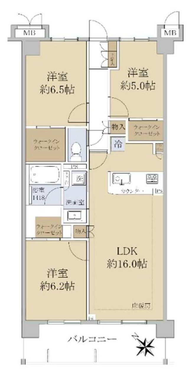 多摩市諏訪４丁目の中古マンション