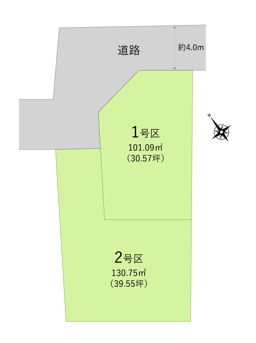 新座市畑中１丁目の売地