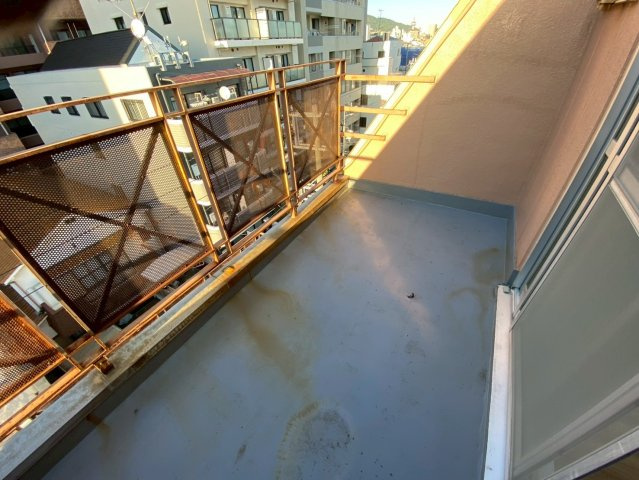 ディアコート雅のバルコニー