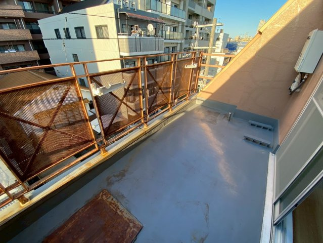 ディアコート雅のバルコニー